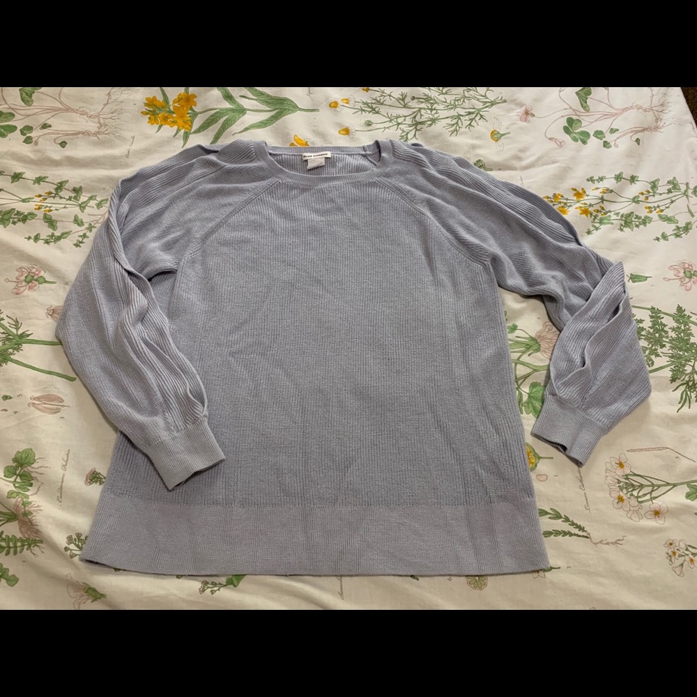 Club Monaco cold shoulder sweater